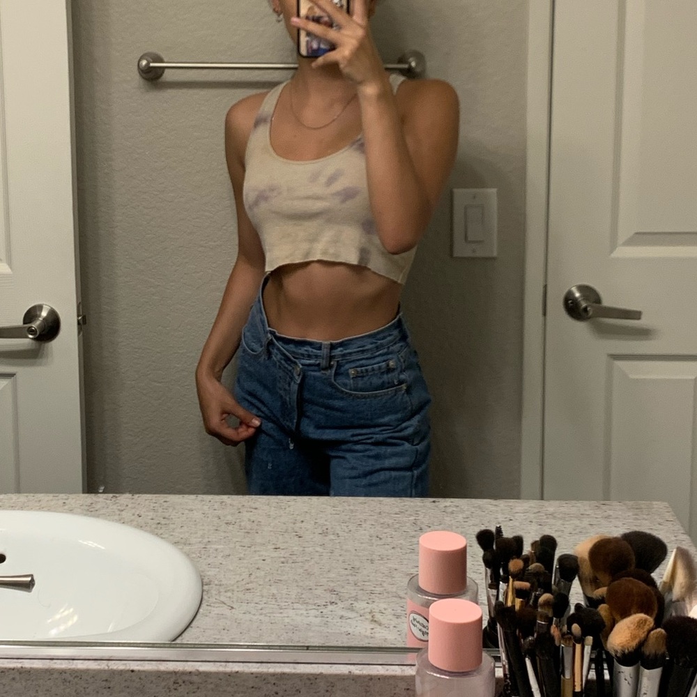Tie dye tank top